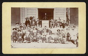 Class Picture at The Mission San Jose Grammar School in 1886