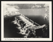S.P.V. Dam, Alameda Creek, 1904