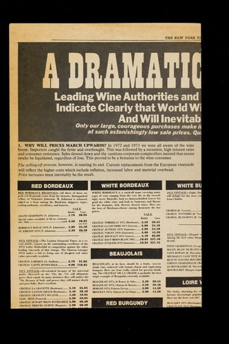 Newspaper Ad 1976