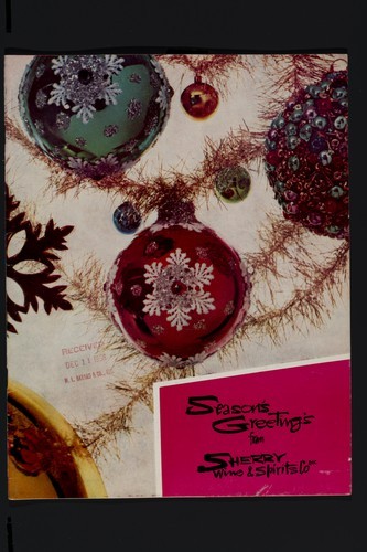 Season's Greetings 1958
