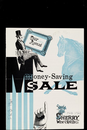 Annual Money Saving Sale 1961