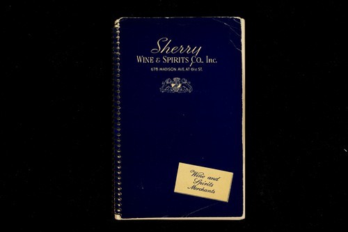Catalogue of Wines and Spirits 1938