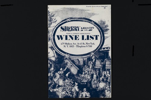 Wine List 1967