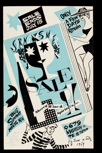 Spring Summer Sale, July 1959