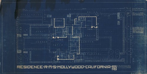 Kings Road House- blueprint