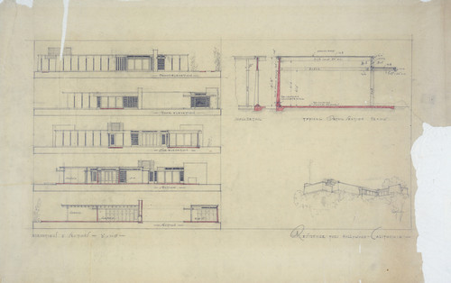 Kings Road House- elevations