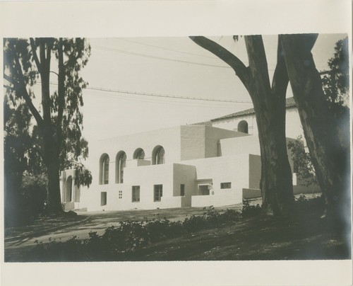 Santa Barbara State Teachers College--Ebbets Hall southeast corner