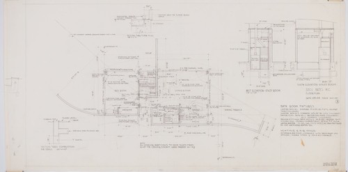 Miles C. Bates house: floor plan