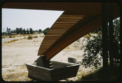 Miles C. Bates house: roof