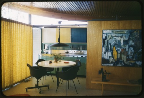 Miles C. Bates house: dining room