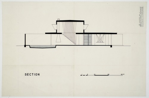 Albert Frey: Frey House 1 section