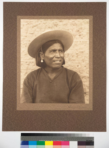 In the Land of the Navajo. Painted Desert, Arizona. Bayil-chin-iya, prominent Navajo of the Chinle desert