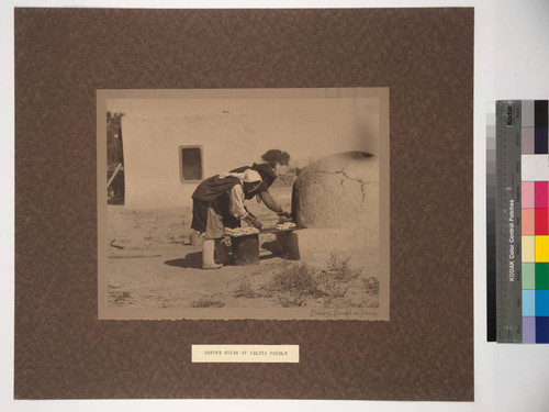 Baking Bread at Isleta