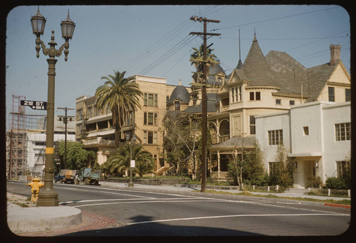 Melrose and Richelieu Hotels on South Grand Avenue