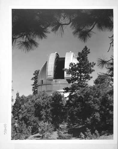 The 100-inch telescope dome, Mount Wilson Observatory