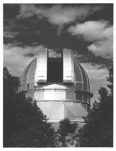 The 100-inch telescope dome, Mount Wilson Observatory