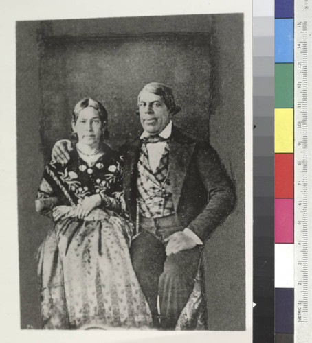 Don Pio Pico & his wife, Maria Ignacia Alvarado