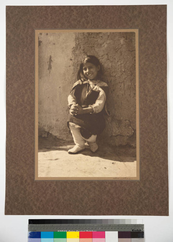 The Daughter of the Governor of Isleta, Vicente Jiron, 1890