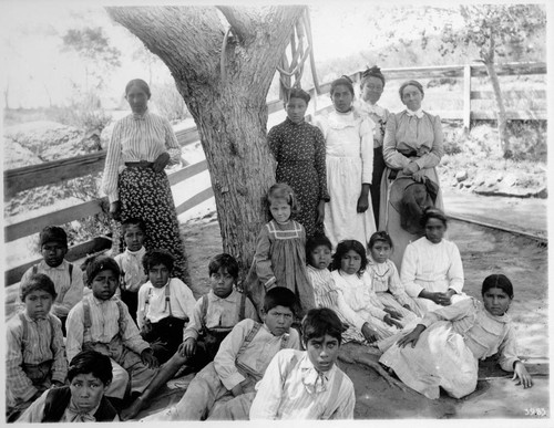 Indian School at Pala north of San Diego