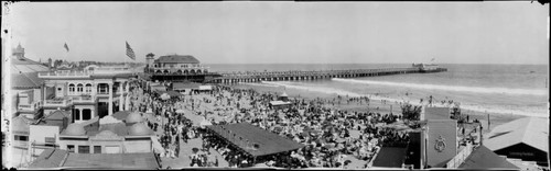 Beach and Pike, Long Beach. 1923