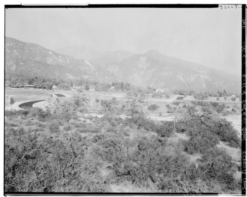 Hogan Tract in Altadena, north of Foothill Boulevard. 1926