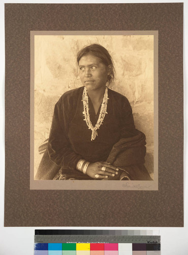 Dezba. Young Navajo woman. Keams Canyon, Arizona