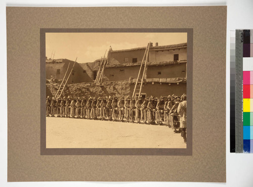 Rain Dance of the Zuni Indians, New Mexico