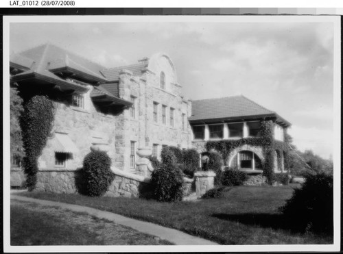 Exterior view of "Norman's House" at Vermejo Ranch