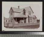 Our residence, 1902, before fence was removed