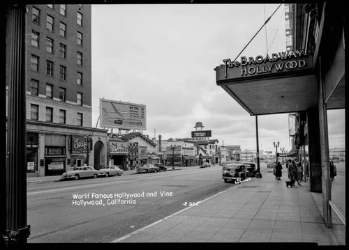 World Famous Hollywood and Vine, Hollywood, California