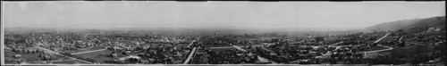 Hollywood facing South, Los Angeles. 1918