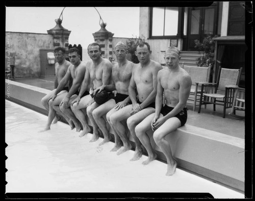 Water polo team, Santa Monica