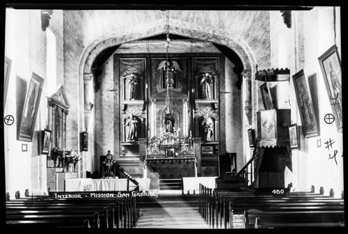 Interior, Mission San Gabriel