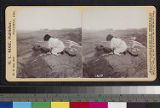 A woman washing clothes, Acoma Pueblo