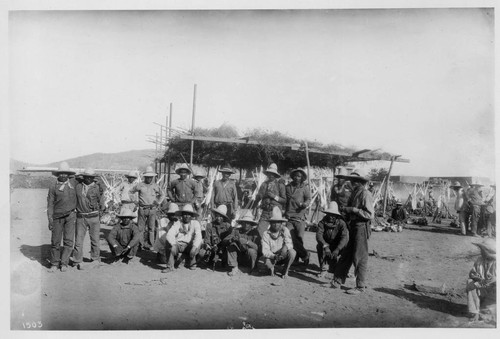 Yaquis at the Surrender, Mexico