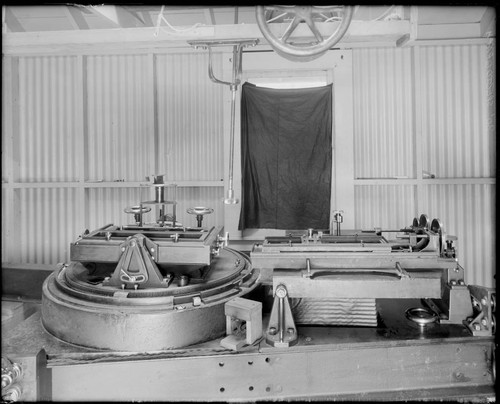 30-foot spectrograph inside the 60-foot tower telescope building, Mount Wilson Observatory