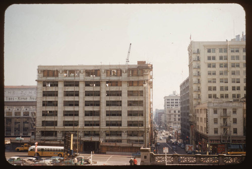 Fashion League Building at 2nd Street and Hill Street, Los Angeles