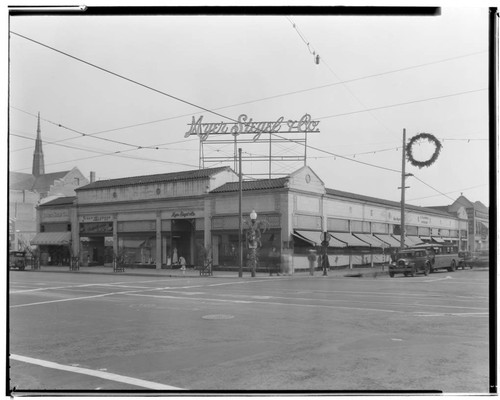 Myer Siegel and Co., 440 East Colorado, Pasadena. 1931
