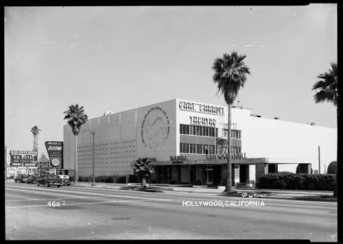 Earl Carroll Theatre, Hollywood