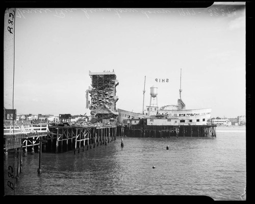 Venice Pier being razed