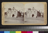 Our Lady of the Angels" - old Catholic mission church, Los Angeles, opposite "Plaza