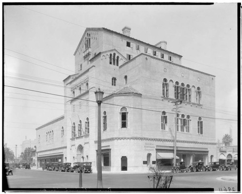 Pasadena Athletic Club, 425 East Green, Pasadena. 1926