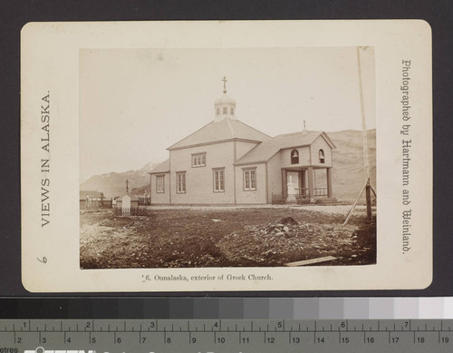 6. Ounalaska, exterior of Greek Church