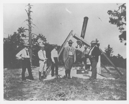 William Joseph Hussey's site testing telescope on Mount Wilson