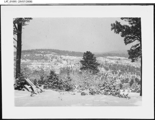 Condition of snow at Vermejo Ranch