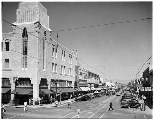 Street scene, Santa Ana. 1939