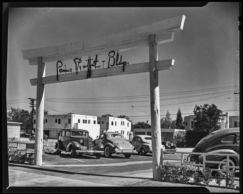 Corrine Griffith Shops parking lot, Beverly Hills