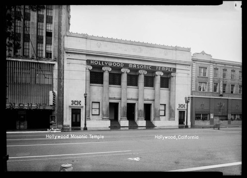 Hollywood Masonic Temple, Hollywood, California