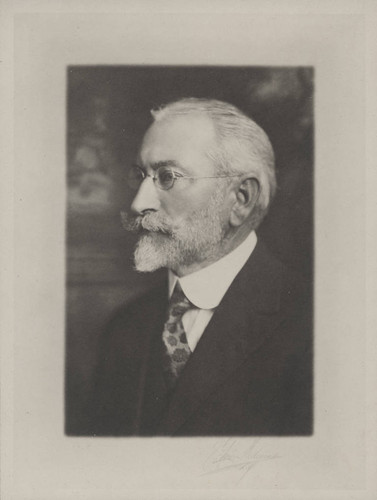 Profile portrait of Ferdinand Ellerman