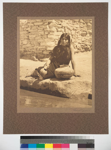 Teelatza, Hopi matron, Pueblo of Walpi, First Mesa, Arizona